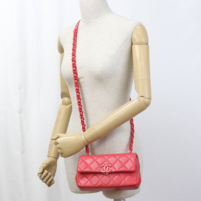 CHANEL Chain Matrasse Diagonal Shoulder bag / caviar 30905412 Women