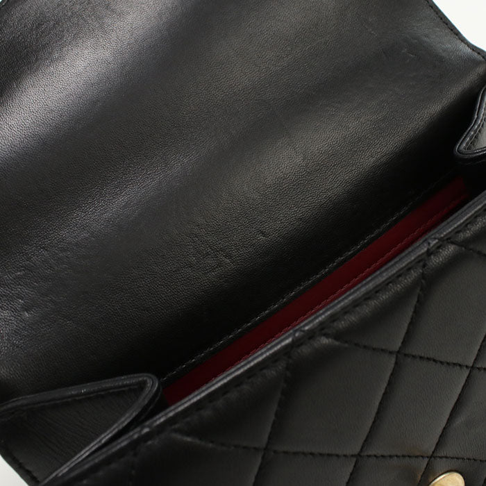 CHANEL Chain Matrasse Shoulder bag lambskin Women