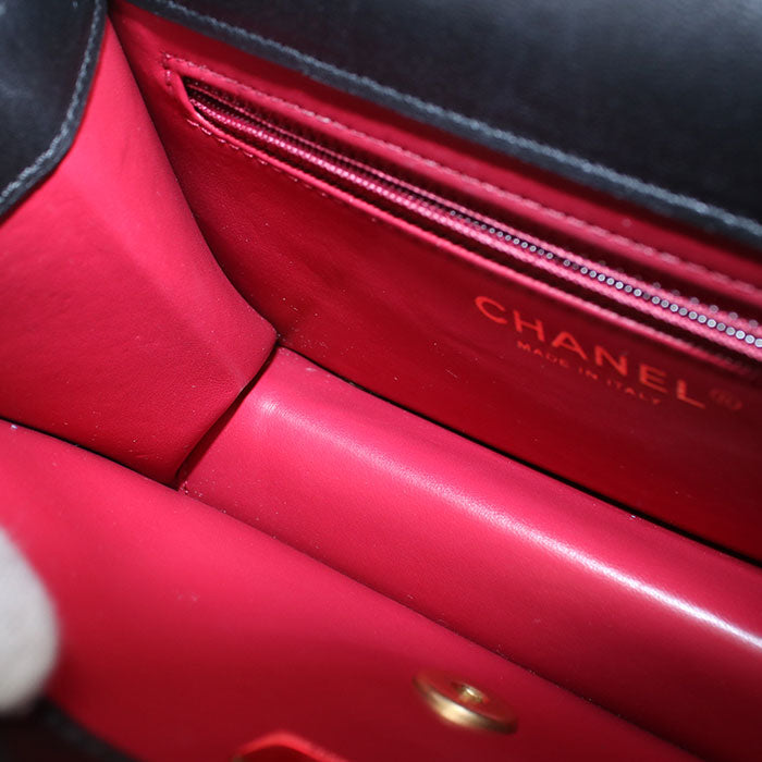 CHANEL Chain Matrasse Shoulder bag lambskin Women