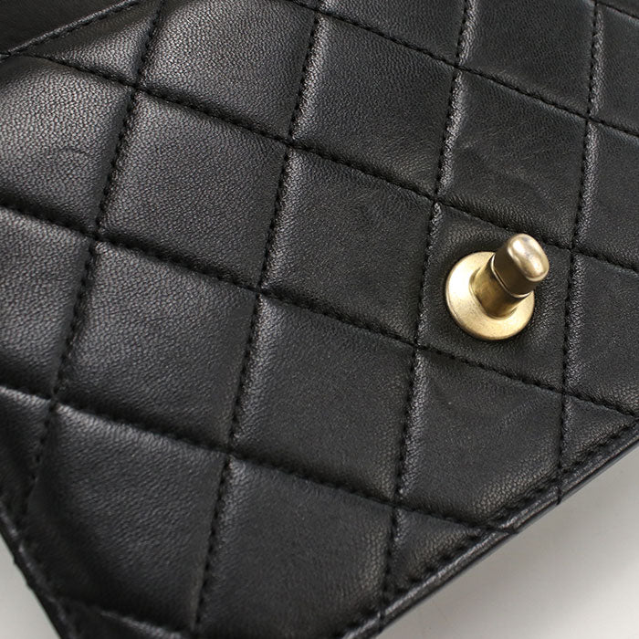 CHANEL Chain Matrasse Shoulder bag lambskin Women