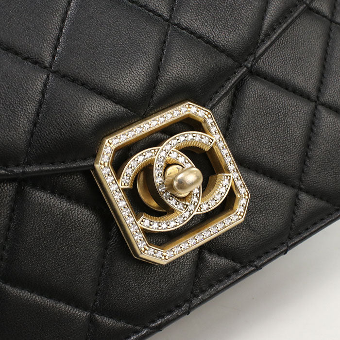 CHANEL Chain Matrasse Shoulder bag lambskin Women