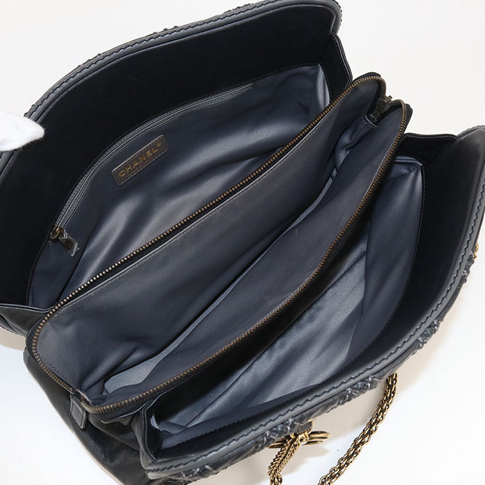 CHANEL Chain Tote bag leather 15164556 Women