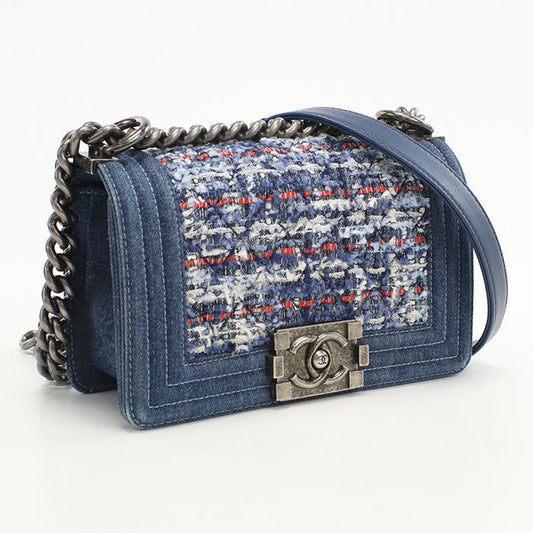CHANEL Chain Shoulder bag Boy chanel A67085 Shoulder bag / tweed 19246970 Women
