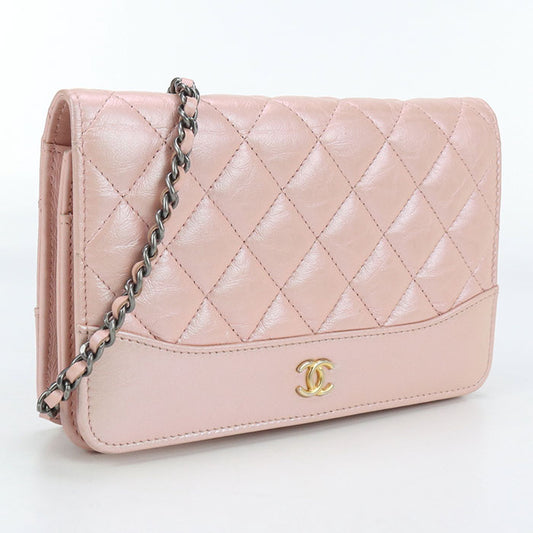 CHANEL Matrasse Chain wallet leather 27811786 Women