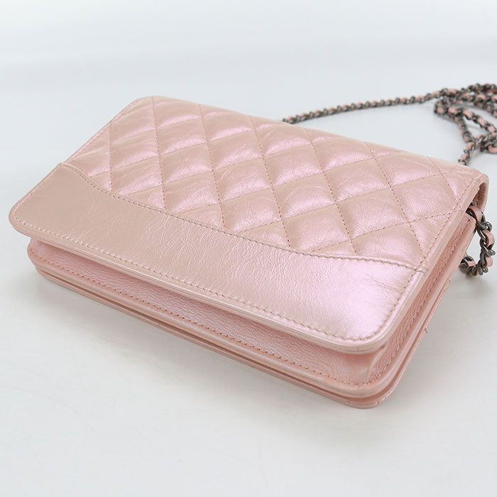 CHANEL Matrasse Chain wallet leather 27811786 Women