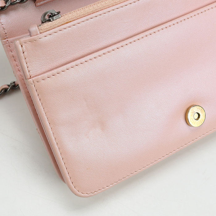 CHANEL Matrasse Chain wallet leather 27811786 Women