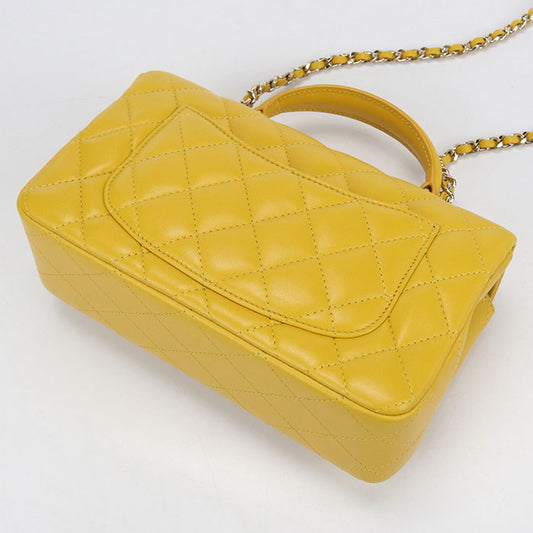 CHANEL 2WAY Matrasse Handbag / lambskin HXCA63A8 Women