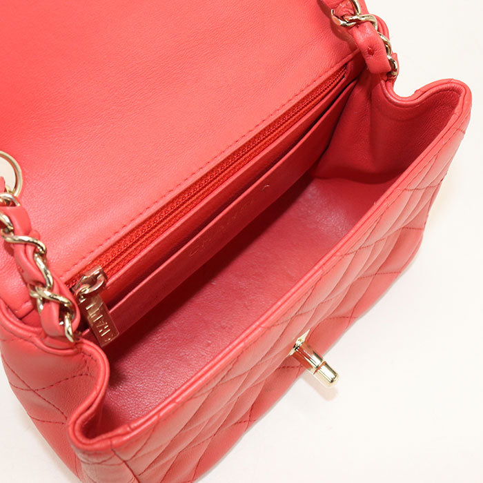 CHANEL Chain Matrasse Diagonal Shoulder bag lambskin 31138475 Women