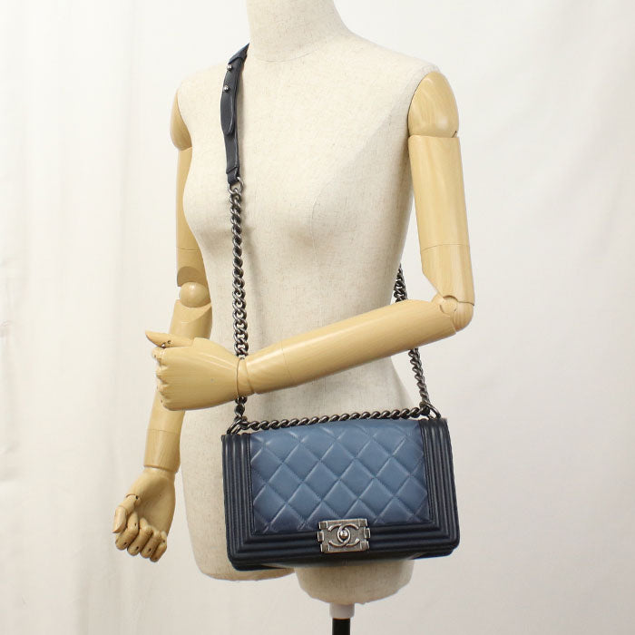 CHANEL Chain Shoulder bag Boy chanel A67086 Shoulder bag / lambskin 19110155 Women
