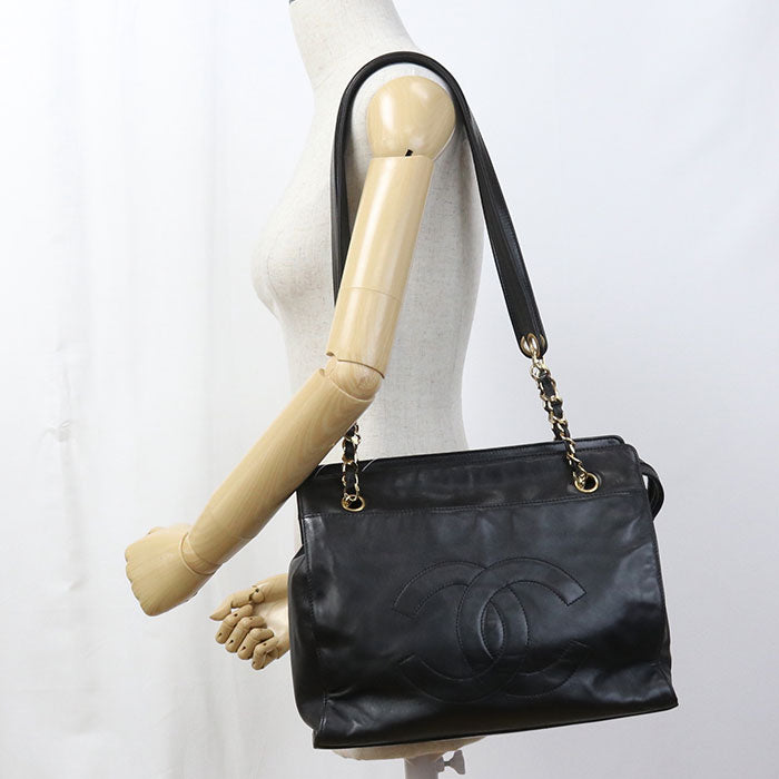 CHANEL Chain Tote bag lambskin 3898866 Women