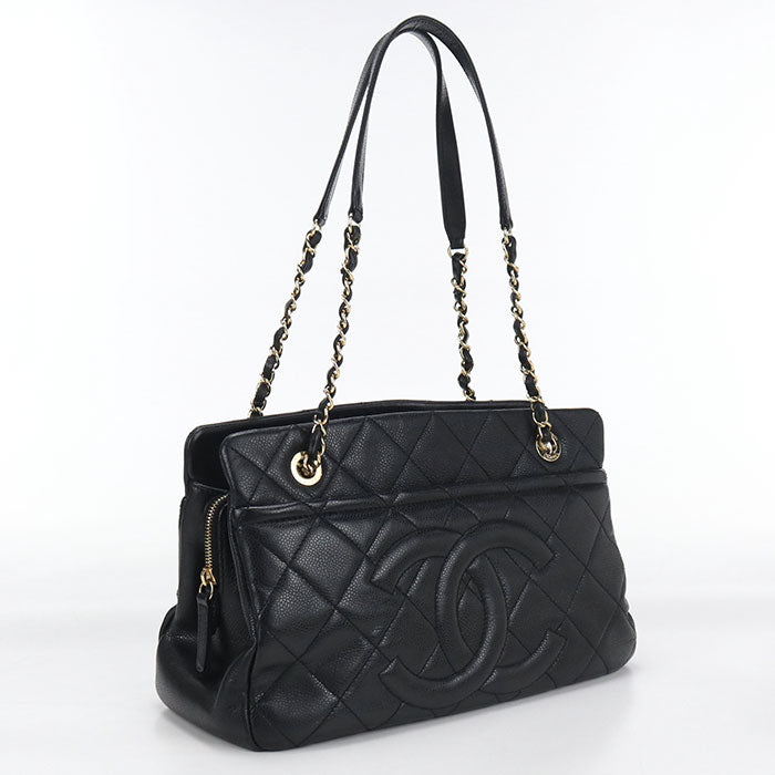 CHANEL Chain Matrasse Tote bag / caviar 17347641 Women