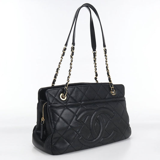 CHANEL Chain Matrasse Tote bag / caviar 17347641 Women