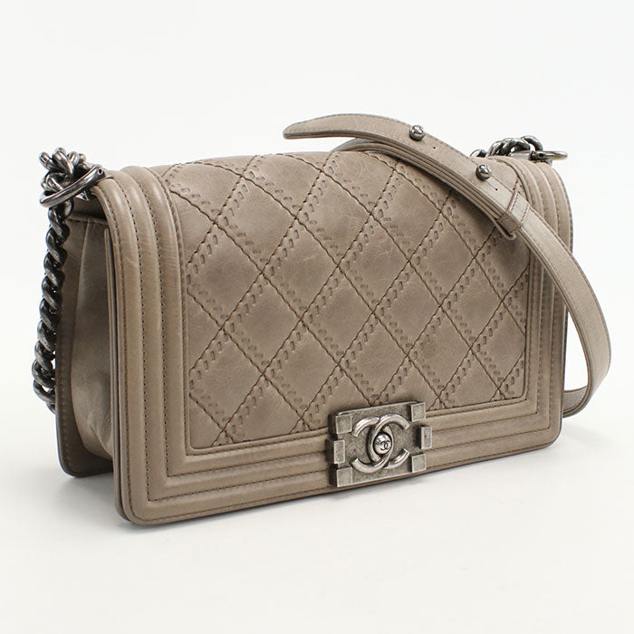 CHANEL Chain Shoulder bag Boy chanel A67086 Shoulder bag leather 18428375 Women