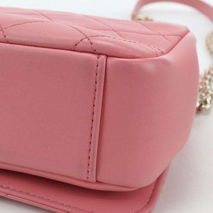 CHANEL Chain Matrasse Diagonal Shoulder bag lambskin 29747069 Women