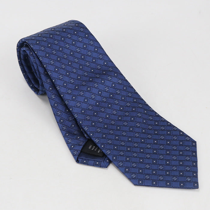 CHANEL tie/100% silk Men's