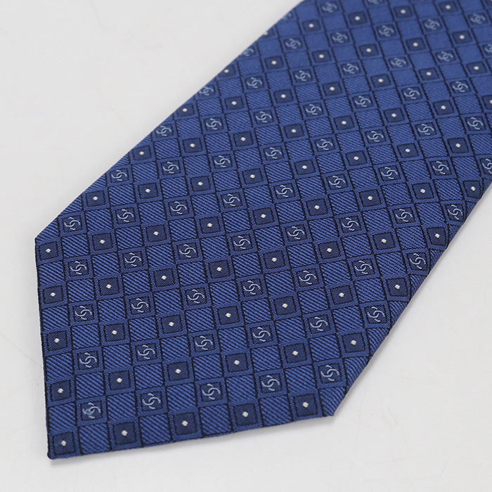 CHANEL tie/100% silk Men's