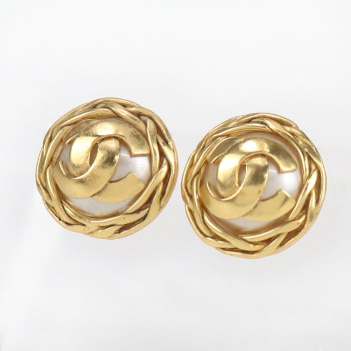 CHANEL Vintage earring 021000 Earring metal Women