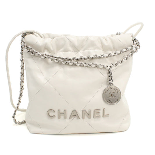 CHANEL 2WAY Chain chanel 22 AS3980 Diagonal shoulder bag Shoulder Bag Calfskin PUKEKJE8 Women