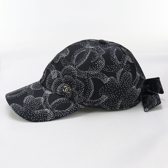 CHANEL Camelia cap silk Women