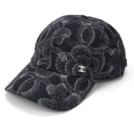 CHANEL Camelia cap silk Women