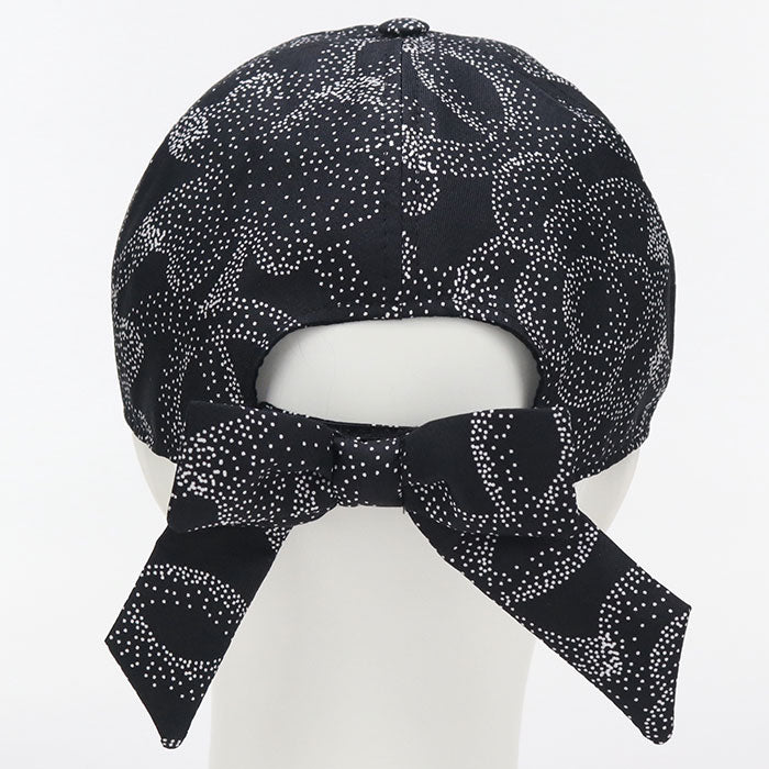 CHANEL Camelia cap silk Women