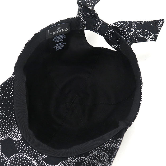 CHANEL Camelia cap silk Women