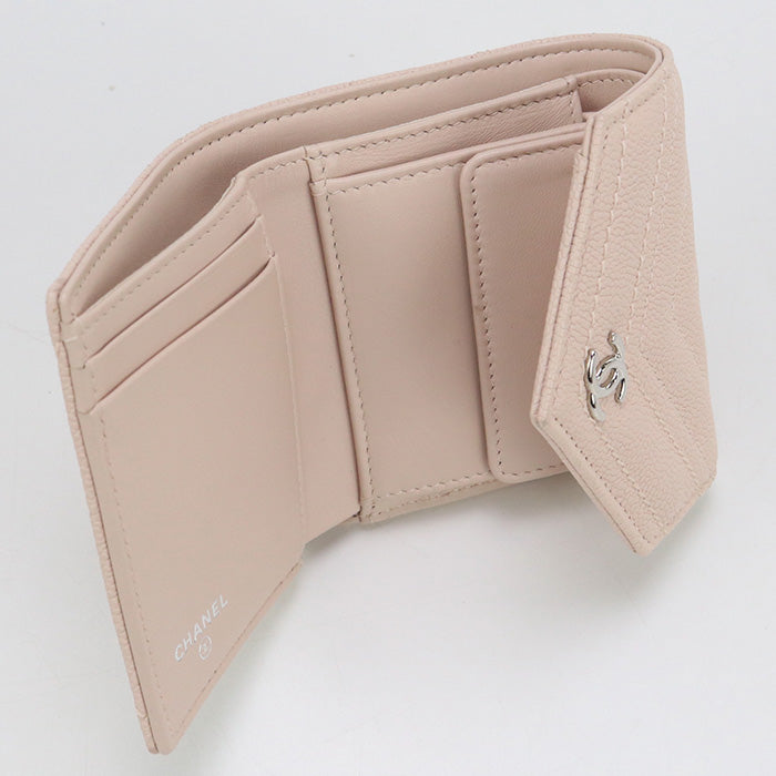 CHANEL Small flap wallet Chevron CH94457 Tri-fold wallet with coin purse/Small flap wallet 24758041 Women