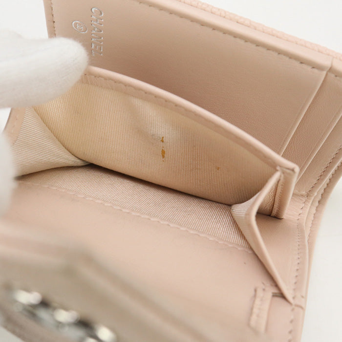 CHANEL Small flap wallet Chevron CH94457 Tri-fold wallet with coin purse/Small flap wallet 24758041 Women