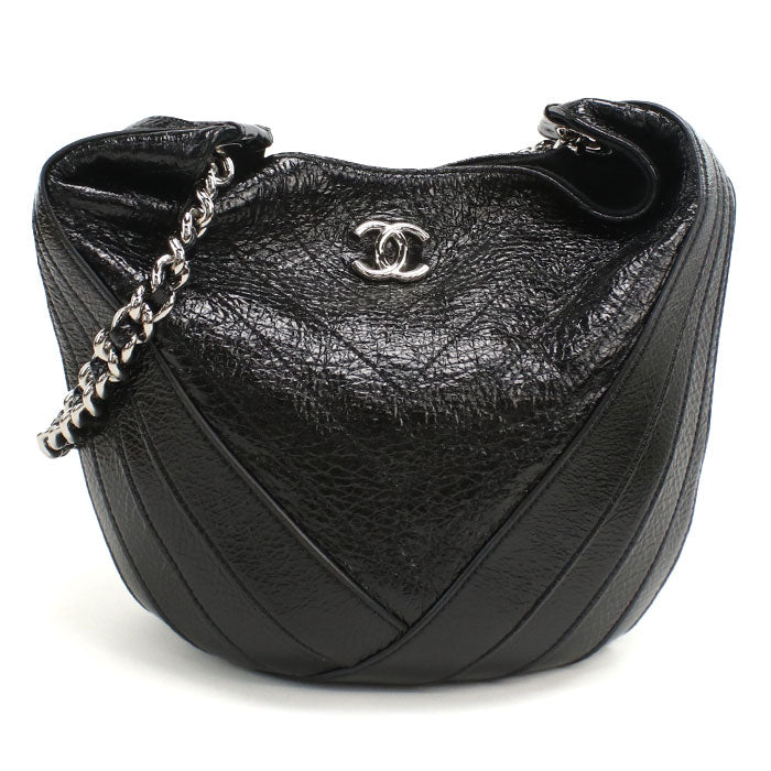 CHANEL ChainShoulder Bag Chevron 25737038 Shoulder Bag Patent leather Women