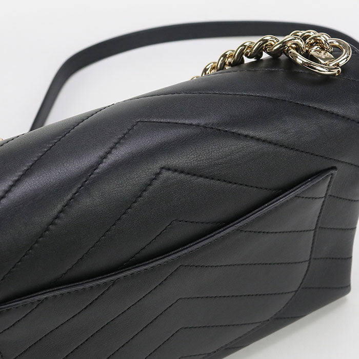 CHANEL Chain Chevron Diagonal shoulder bag Calfskin 26687092 Women