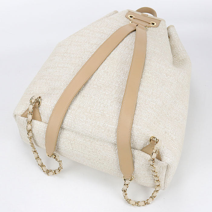 CHANEL Backpack Deauville A93787 Backpack tweed 25262290 Women