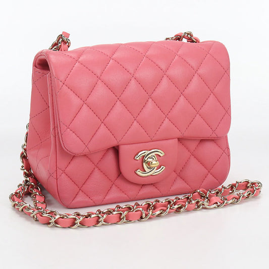 CHANEL Chain Mini Classic A35200 Diagonal Shoulder bag lambskin 30667941 Women