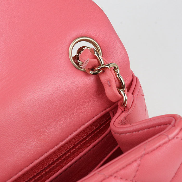 CHANEL Chain Mini Classic A35200 Diagonal Shoulder bag lambskin 30667941 Women