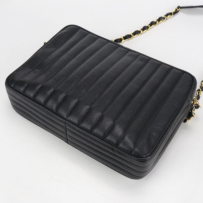 CHANEL Chain Mademoiselle Shoulder bag / caviar 3091539 Women