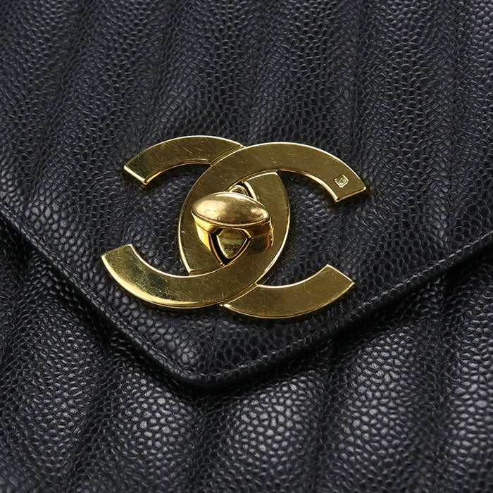 CHANEL Chain Mademoiselle Shoulder bag / caviar 3091539 Women