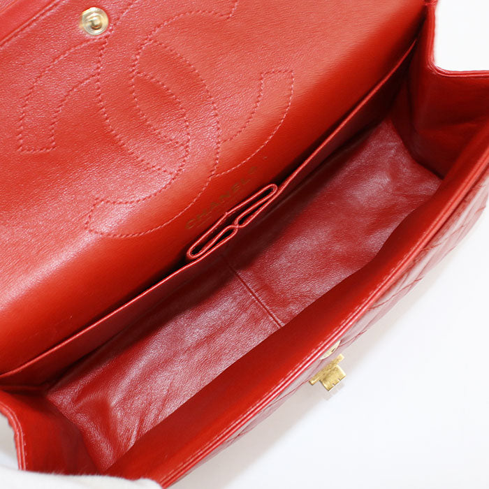 CHANEL Chain Shoulder Bag lambskin Women's