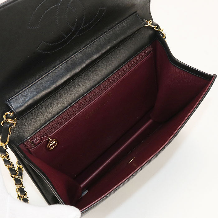 CHANEL Chain Matrasse Shoulder bag / lambskin 4872592 Women