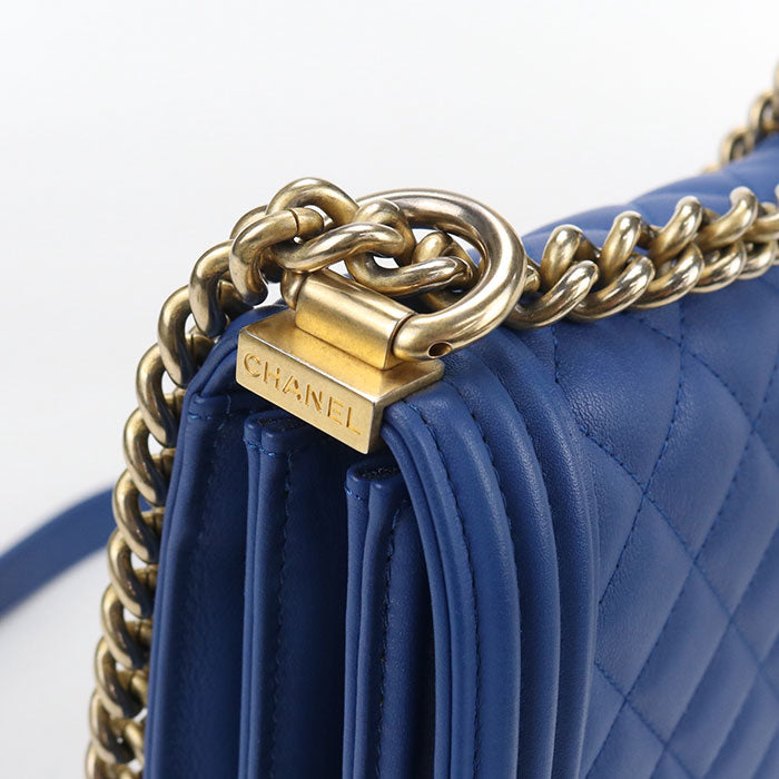CHANEL Chain 2WAY Boy chanel Shoulder bag / lambskin 27088442 Women