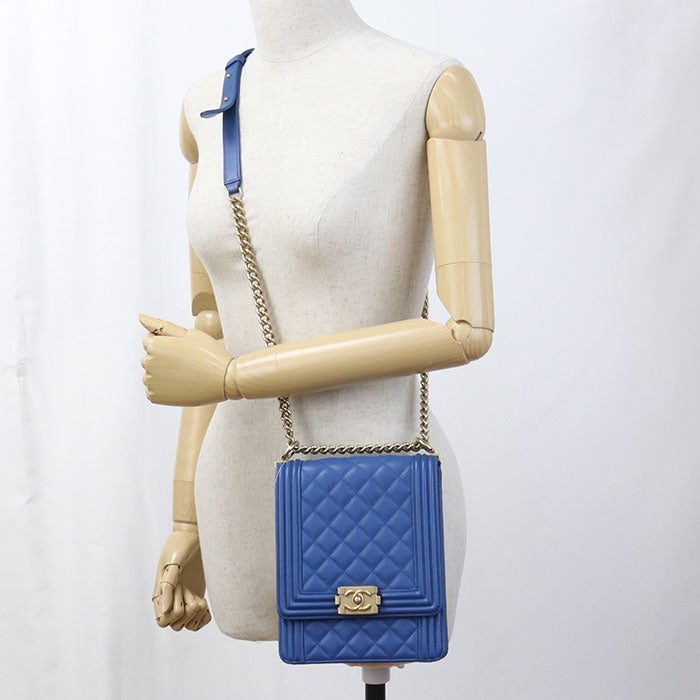 CHANEL Chain 2WAY Boy chanel Shoulder bag / lambskin 27088442 Women