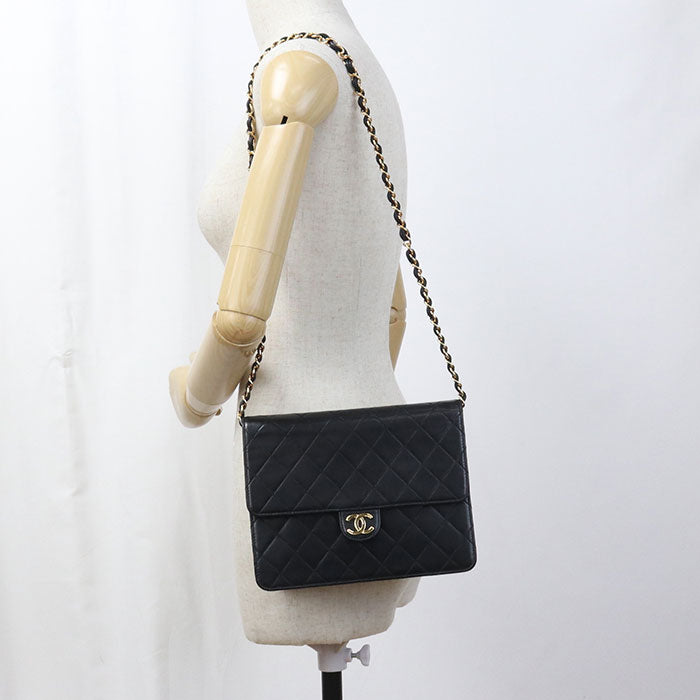 CHANEL Chain Matrasse Shoulder bag / lambskin 5121412 Women
