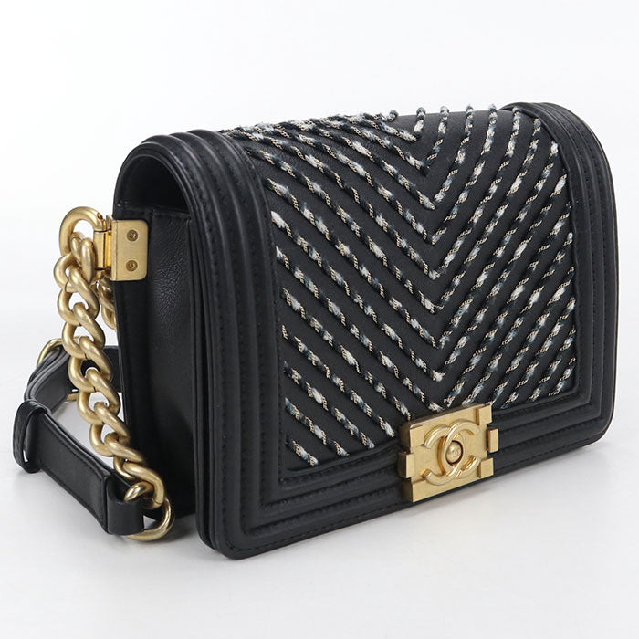 CHANEL Chain Shoulder bag Boy chanel Shoulder bag leather 27245410 Women