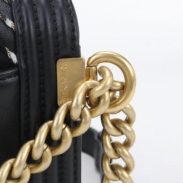 CHANEL Chain Shoulder bag Boy chanel Shoulder bag leather 27245410 Women