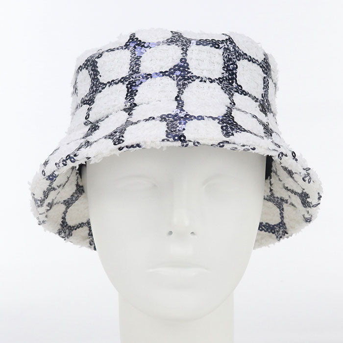 CHANEL Bucket hat COCO Mark hat cotton/polyamide/polyester Women
