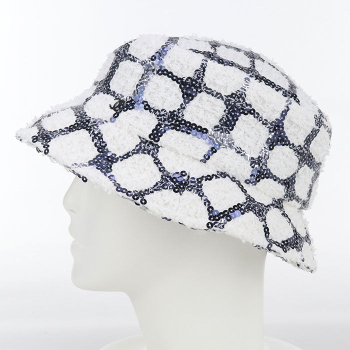 CHANEL Bucket hat COCO Mark hat cotton/polyamide/polyester Women