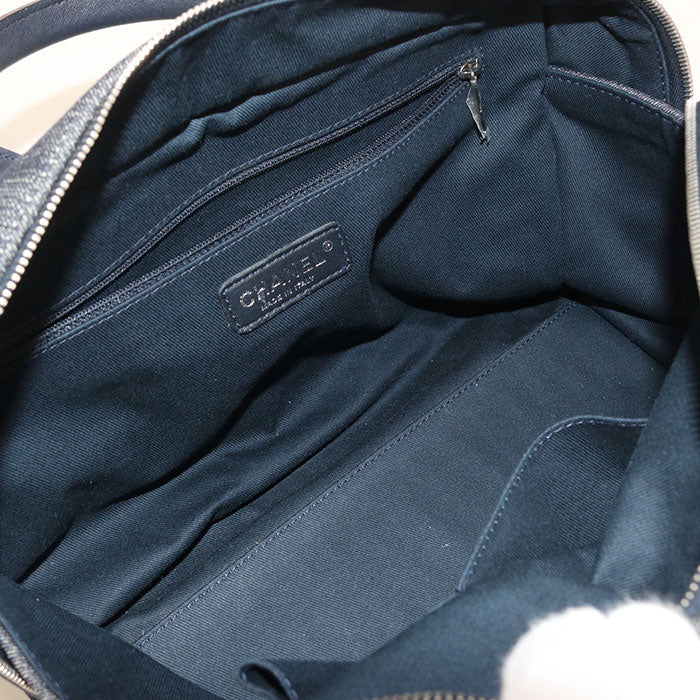 CHANEL Bowling bag 2WAY Deauville Boston bag denim 20986860 Women