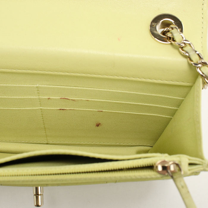 CHANEL Matrasse Chain wallet / lambskin E048U1H8 Women