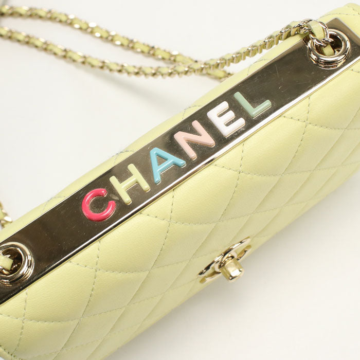 CHANEL Matrasse Chain wallet / lambskin E048U1H8 Women