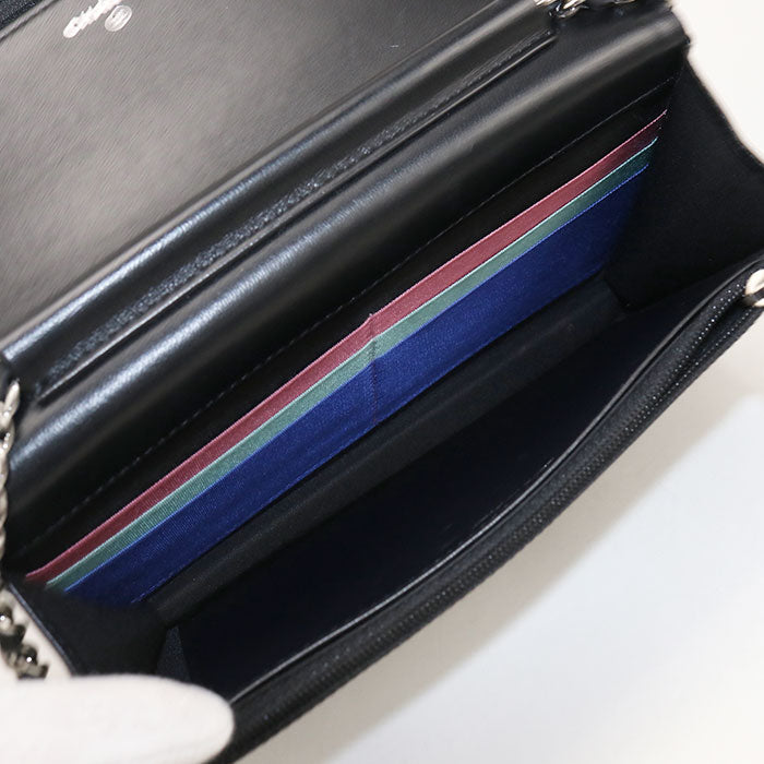 CHANEL Matrasse Chain wallet / lambskin Women