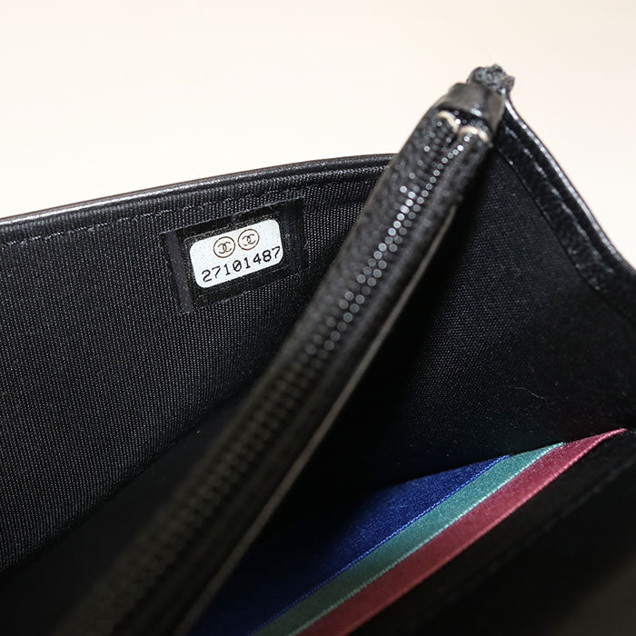 CHANEL Matrasse Chain wallet / lambskin Women