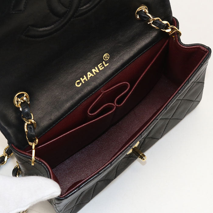 CHANEL Chain Matrasse Shoulder bag / lambskin 1814028 Women